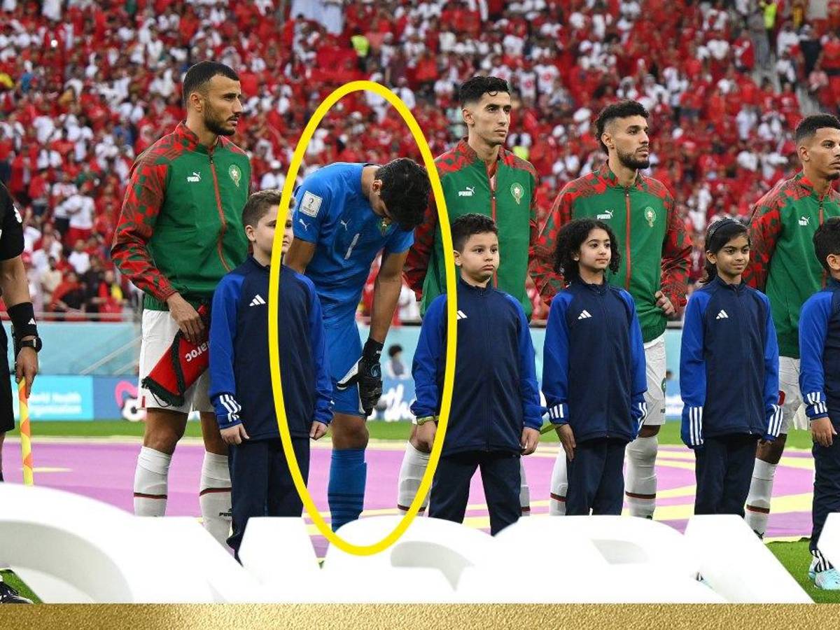 Cantó el himno, pero no jugó el partido; el desconocido Courtois y el beso a Hakimi en la victoria de Marruecos en Qatar 2022
