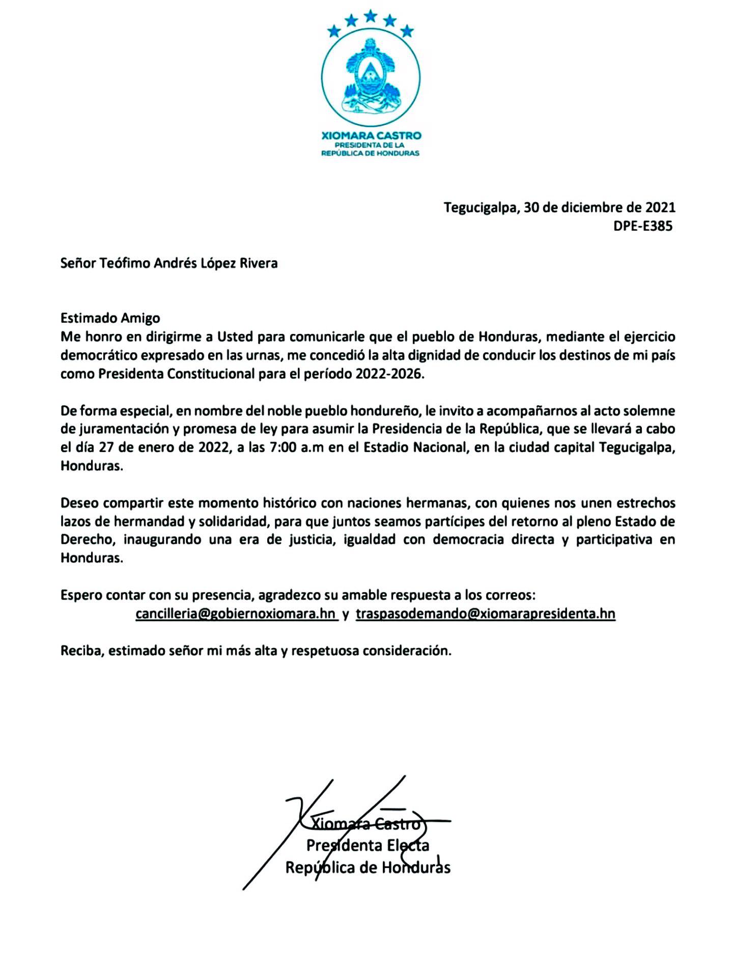 El boxeador Teofimo López es invitado a la toma de posesión de la presidenta Xiomara Castro