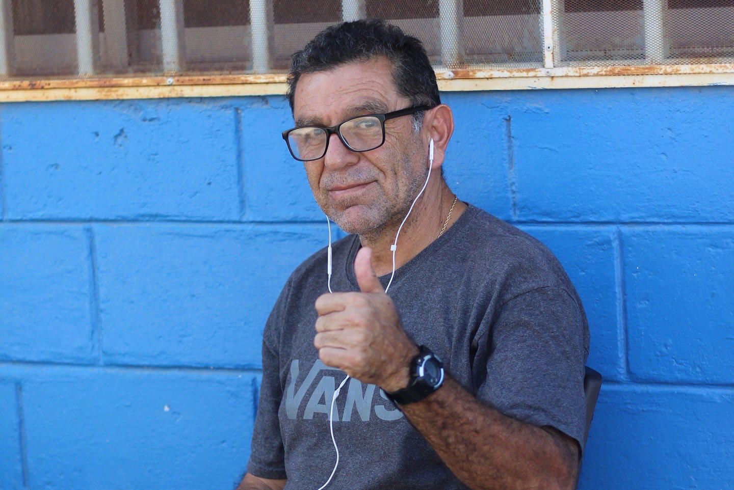 David Patiño, técnico mexicano del Victoria.