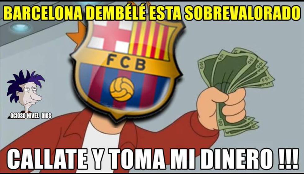 Los memes del sufrido triunfo del Barcelona ante el modesto Linares donde Dembelé es protagonista