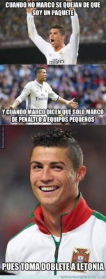 Los mejores memes del fin de semana con Cristiano Ronaldo como protagonista