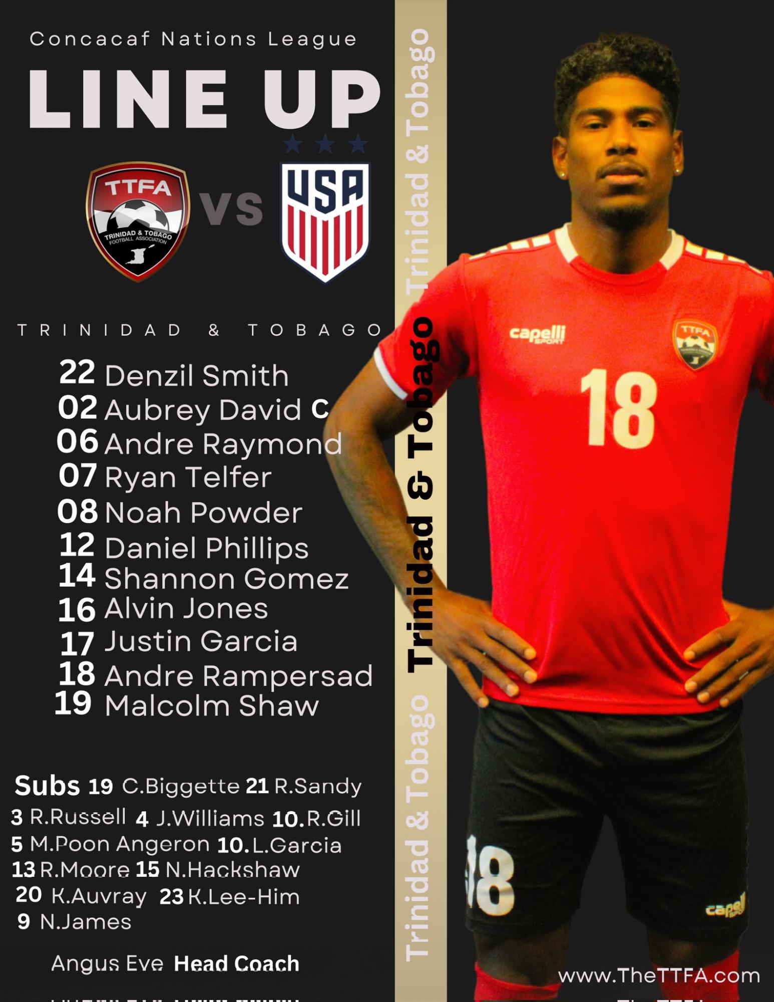 Estados Unidos goleó a Trinidad y Tobago en la ida de los cuartos de final de la Liga de Naciones y pone un pie en la Copa América