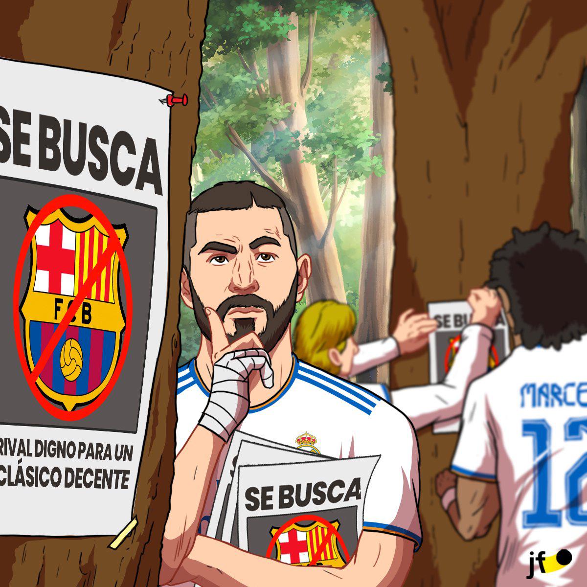 Xavi es humillado: los memes destrozan al Barcelona tras quedar eliminado de la Supercopa por el Real Madrid