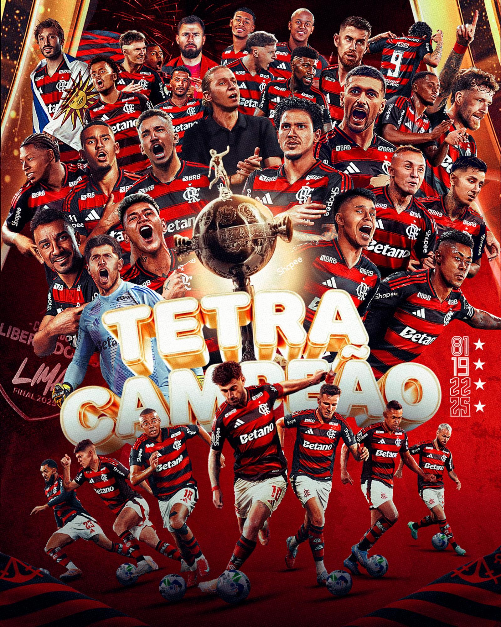 Flamengo conquistó su tercer título de Copa Libertadores en los últimos siete años.