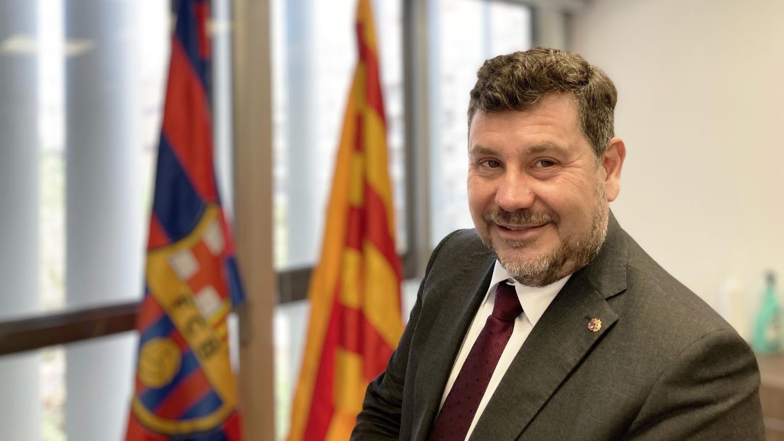 Eduard Romeu, vicepresidente económico del Barcelona.