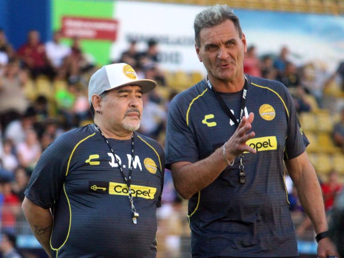 Luis Islas trabajó con Diego Maradona en los Dorados de México.