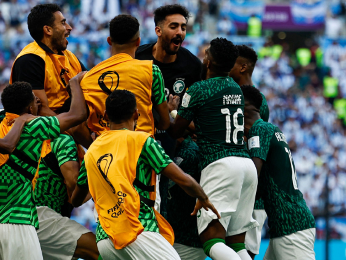 Arabia Saudita ejecutó una de las remontadas más memorables de las Copas del Mundo.