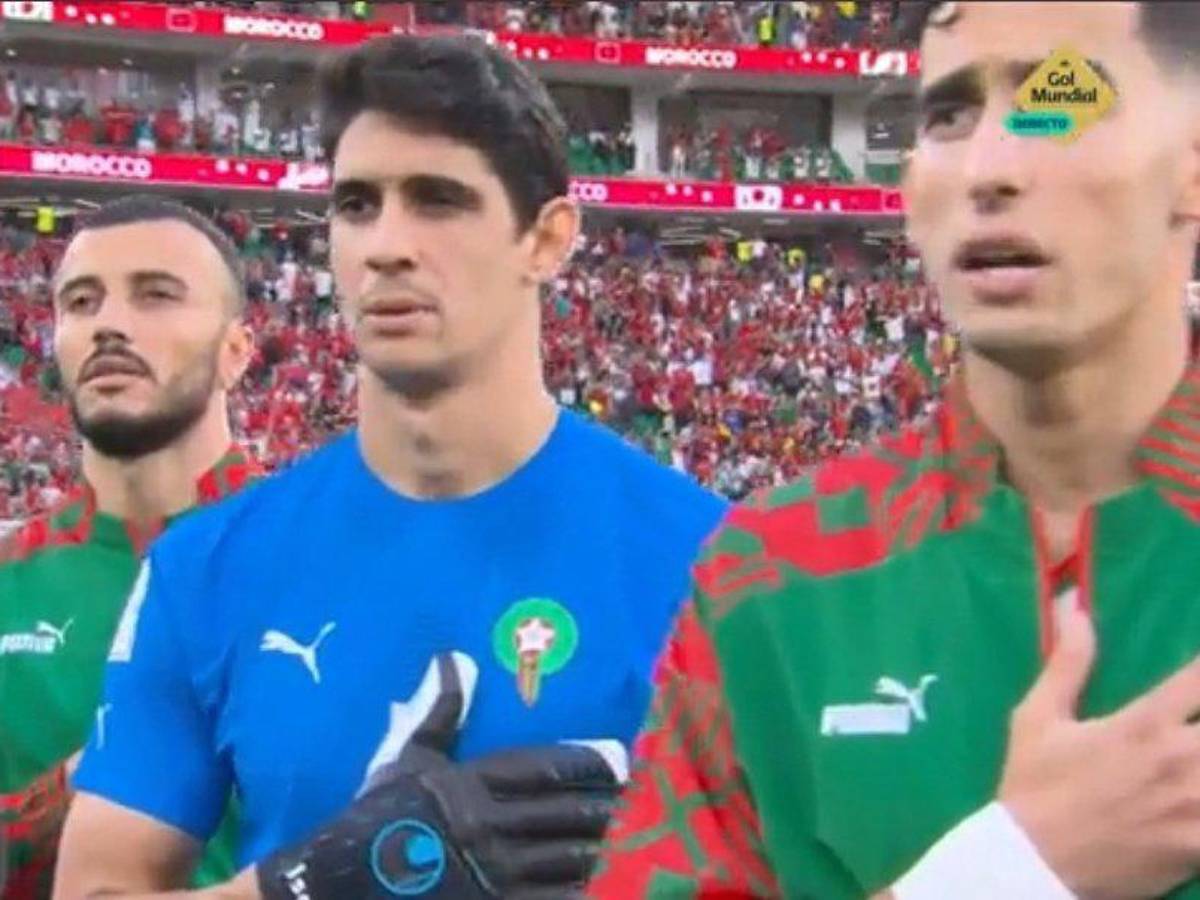 Cantó el himno, pero no jugó el partido; el desconocido Courtois y el beso a Hakimi en la victoria de Marruecos en Qatar 2022