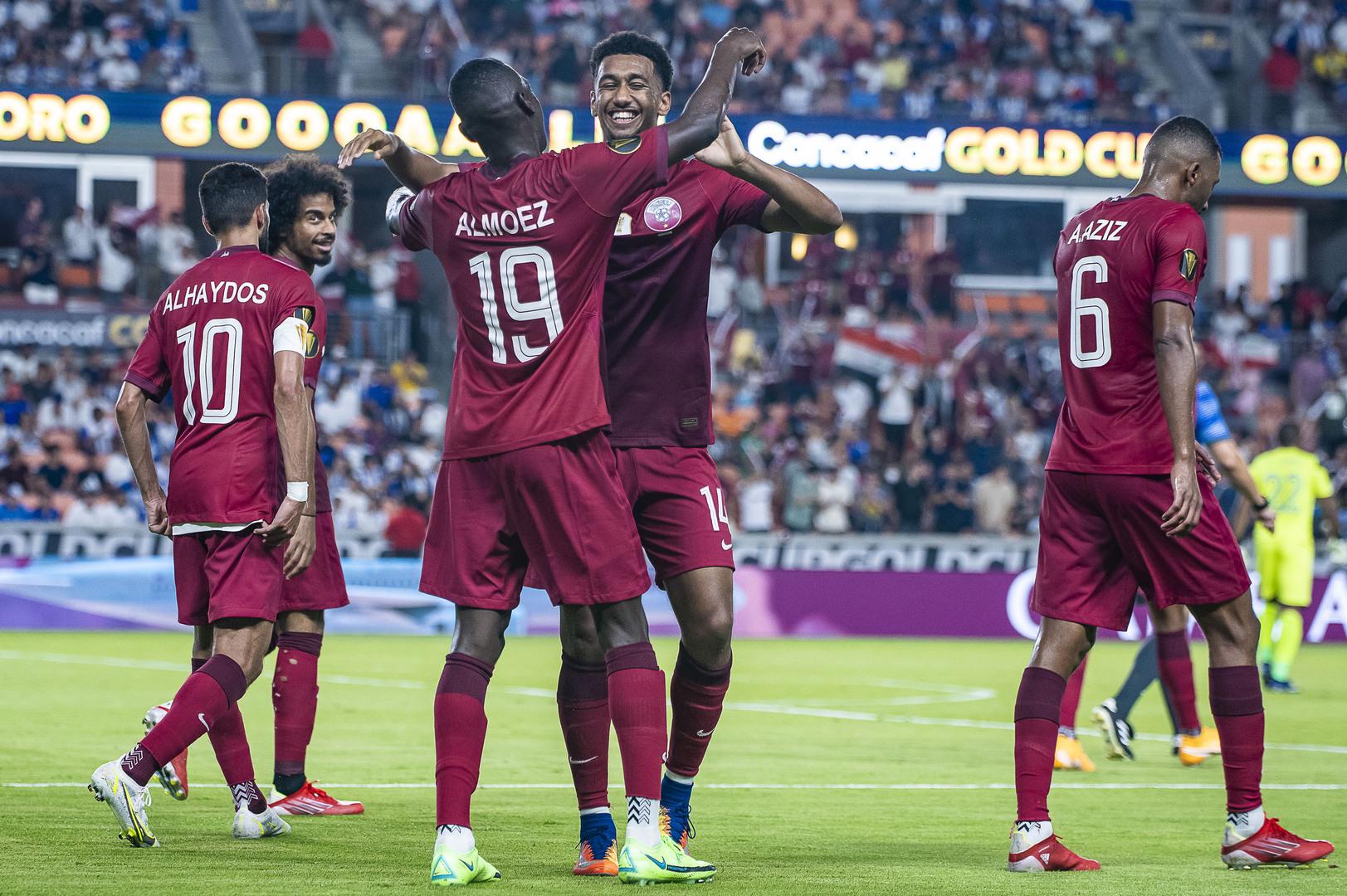 Qatar venció a Honduras en 2021 (2-0) para clasificar a los cuartos de final de la Copa Oro.