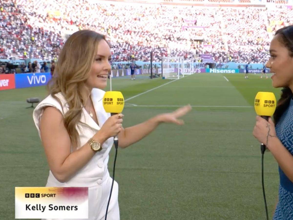 NO SE VIO TV: Periodista inglesa se burla de FIFA, dura manta contra Maguire y Beckham junto a miembro de Concacaf en Qatar 2022