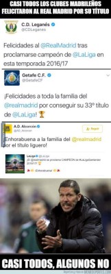Los otros memes que no has visto del título del Real Madrid en la Liga