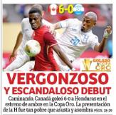 Faitelson reacciona por la goleada que sufrió Honduras en Copa Oro y la prensa no perdona: Un equipo muerto; tremendo ridículo