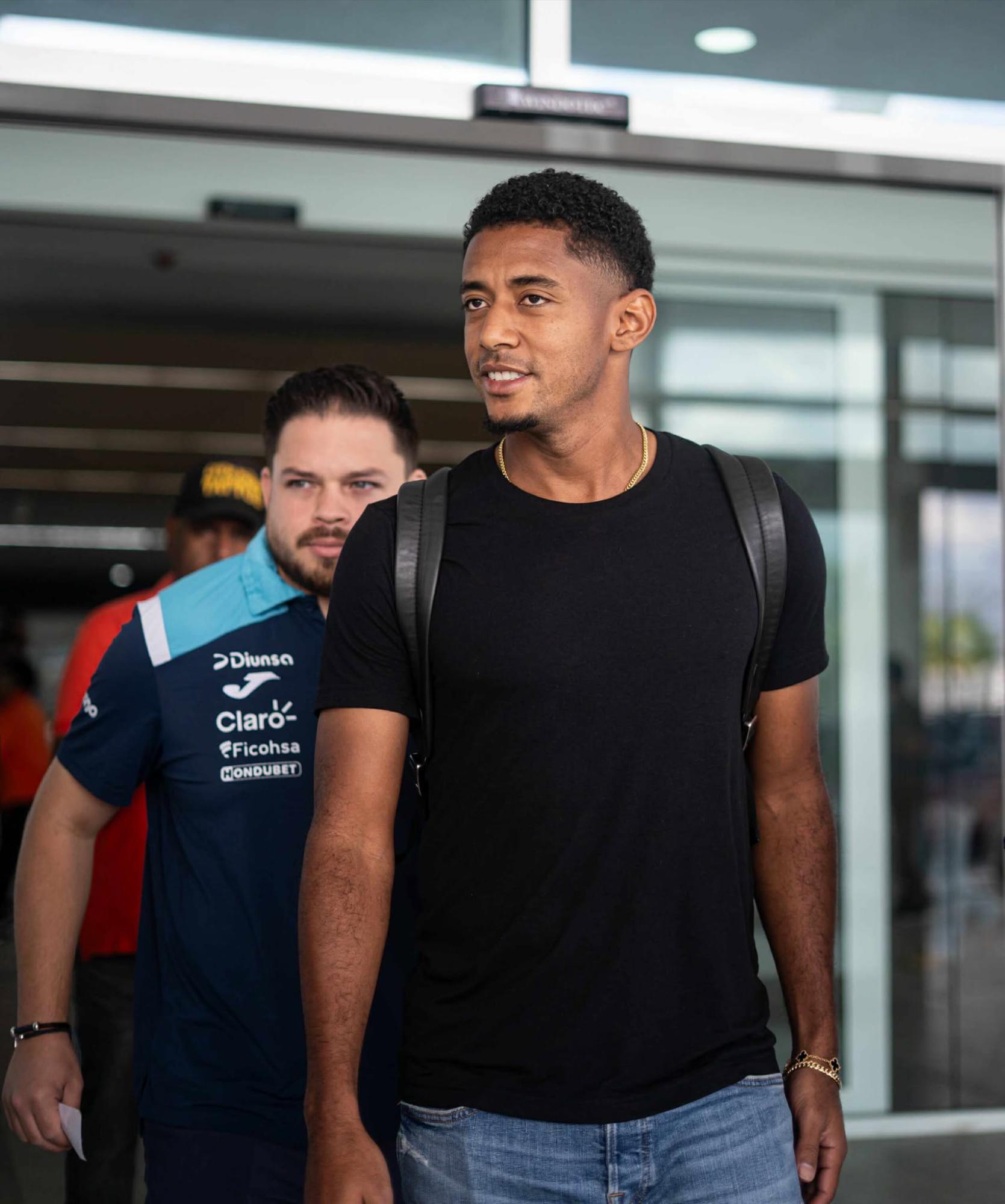 Choco Lozano llegó a Honduras para los partidos ante Costa Rica y Haití. FOTO: Mauricio Ayala.