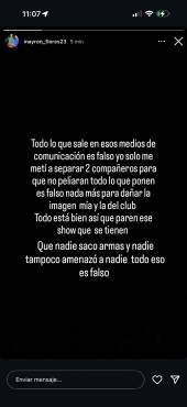 Mayron Flores revela por qué fue detenido y el jugador amenazado también declara: Él me apuntó con la pistola...