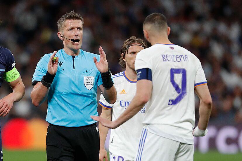 Daniele Orsato pitará el Manchester City-Real Madrid en la vuelta de los cuartos de final de Champions.