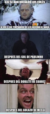 Los otros memes que no has visto de la crisis del Madrid y del gane del Barça en Anoeta