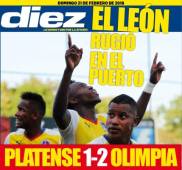 En el último suspiro del encuentro el Olimpia se llevó el triunfo frente a Platense.