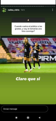 Las confesiones íntimas de Nailea Vidrio en Instagram: Por qué salió de Pachuca y lo que piensa de su cuerpo&nbsp;&nbsp;