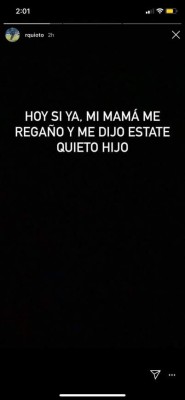 Romell Quioto y Alejandra Rubio se intercambian fuertes mensajes por redes sociales