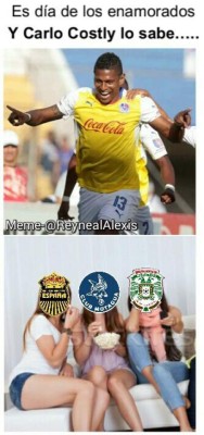 El estreno goleador de Costly con Olimpia arrasa en los memes de la jornada en Honduras