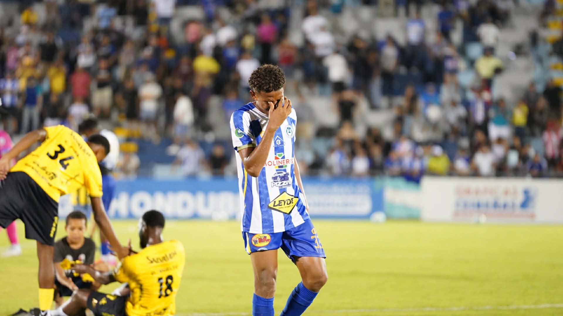 Juan Carlos “Kalimba” García marcó el gol para Victoria, pero no fue sufieciente.