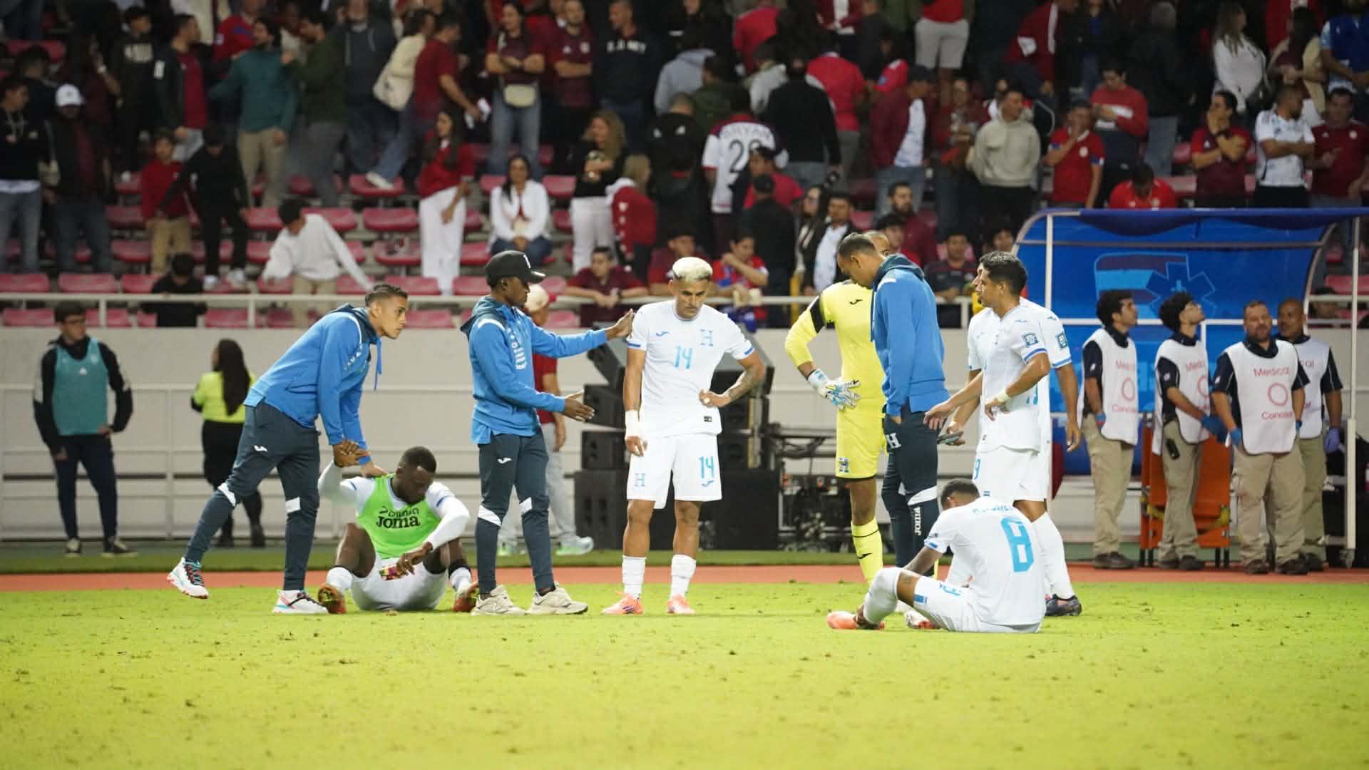 Honduras qeudó eliminada en un nuevo proceso mundialista.