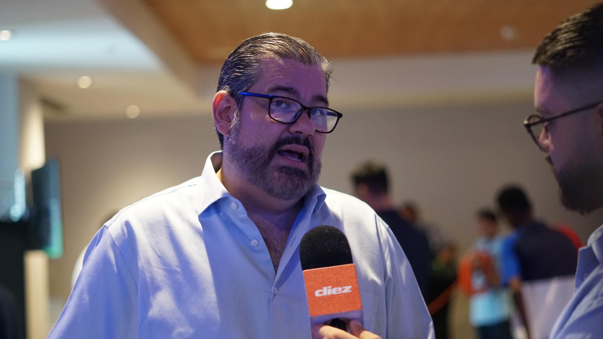 El secretario de la Liga Nacional, Roque Pascua, explicó por qué no se jugará el Real Sociedad vs Olimpia. FOTO: Mauricio Ayala