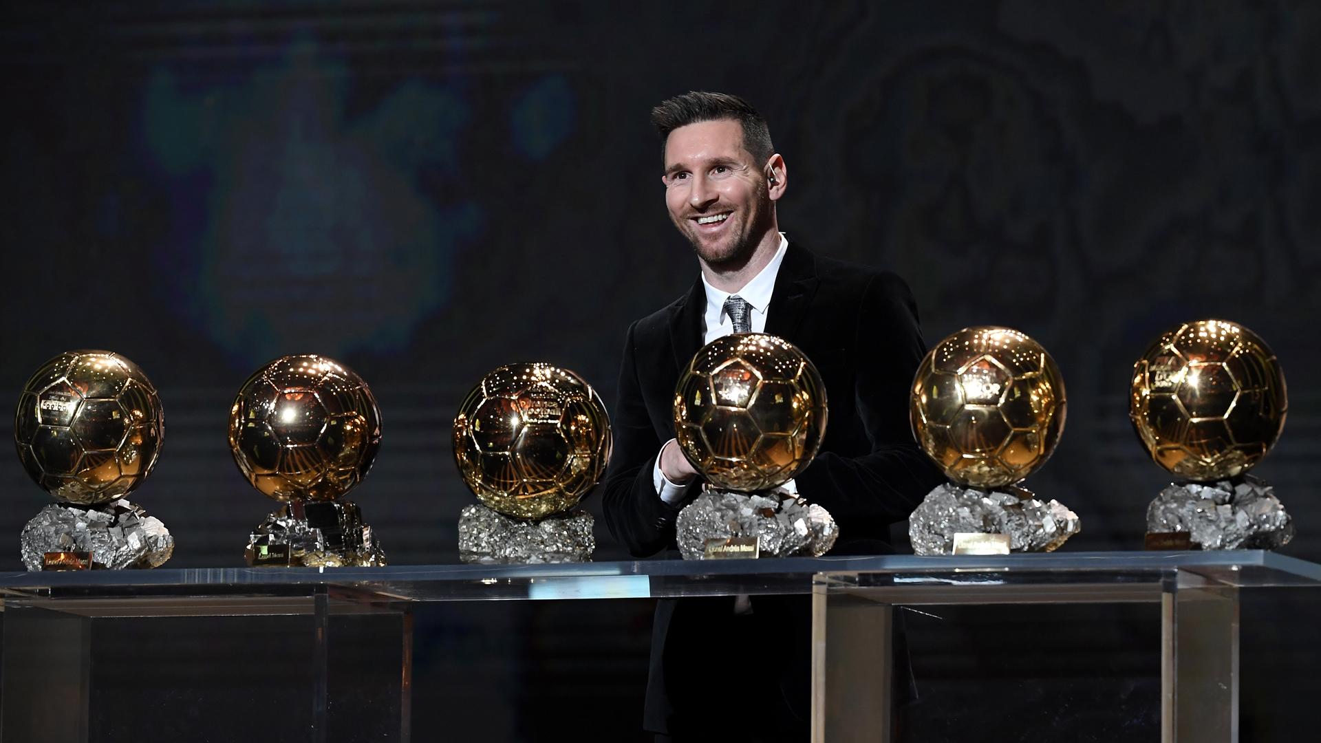 Messi es el máximo ganador del Balón de Oro y hoy recibirá su octavo premio.