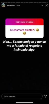 Preguntas y respuestas: Ariana Herchi confiesa si Romell Quioto la enamoró alguna vez