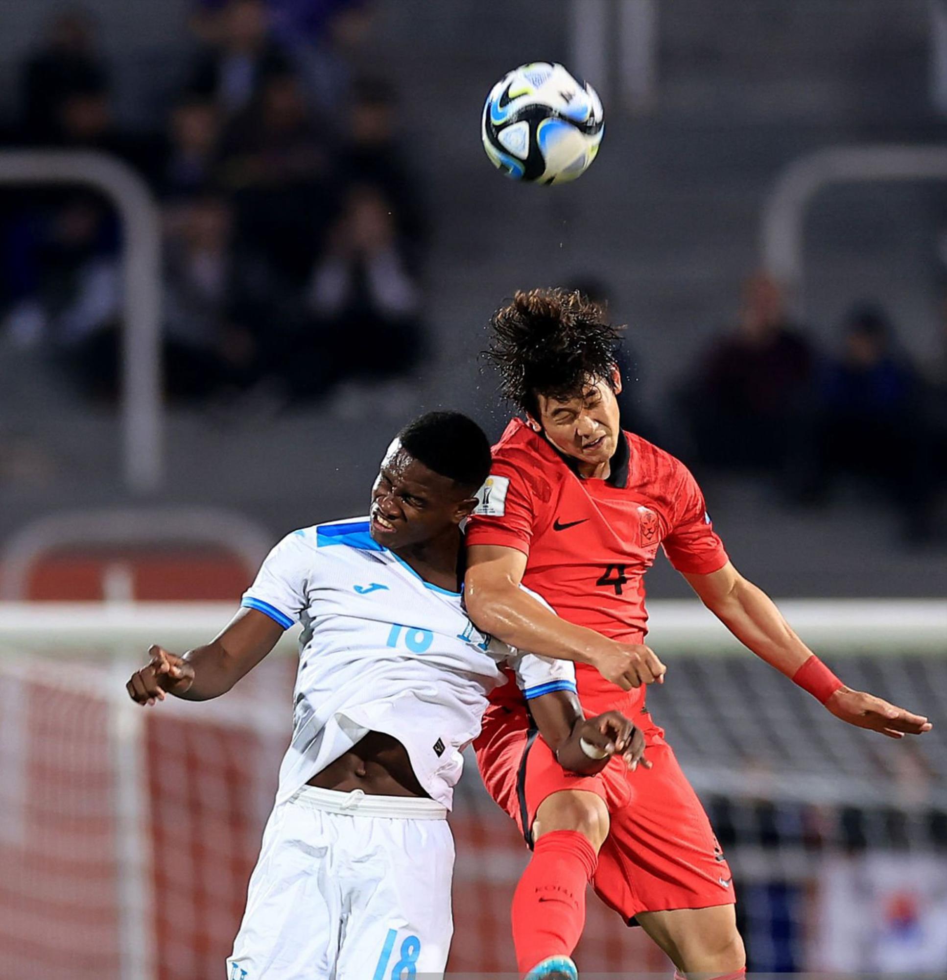 Honduras, con un hombre menos, empató ante Corea del Sur y se jugará todo en la última fecha del Mundial Sub-20