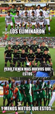 Con divertidos memes se burlan de la eliminación de México del mundial Sub-17