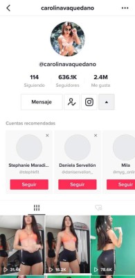 Carolina Vaquedano, la explosiva psicóloga olimpista y chica fit de moda en TikTok e Instagram