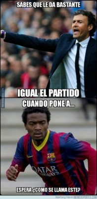 El Barcelona, Messi, Chicharito y Mou se roban el show con los memes