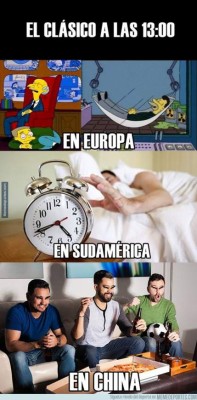 Los imperdibles memes previo al clásico entre Real Madrid y Barcelona