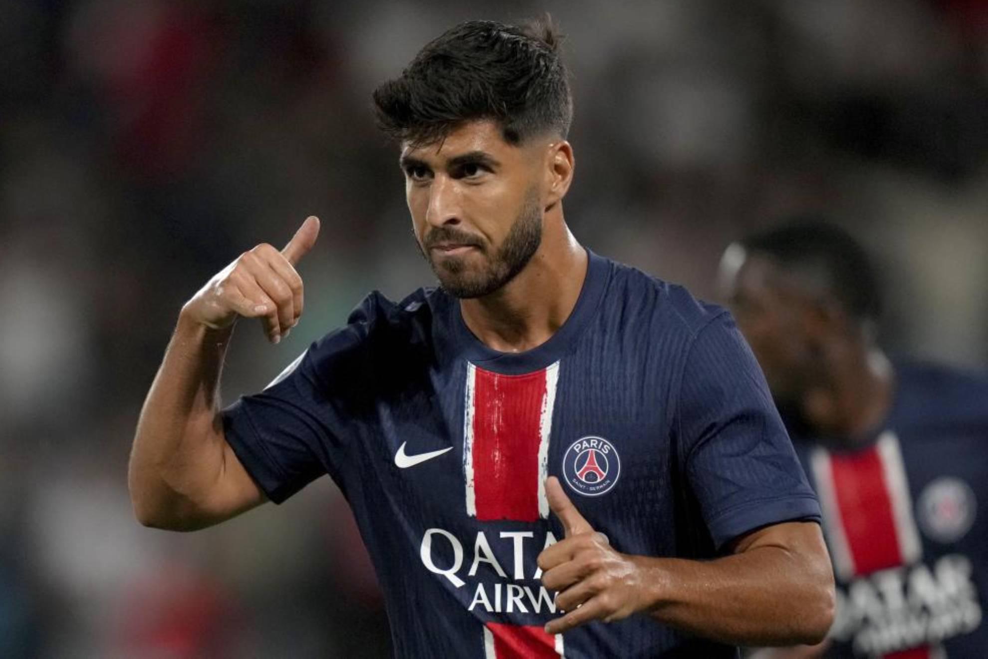 Marco Asensio ya no es tomado en cuenta por Luis Enrique y podría dejar el PSG.