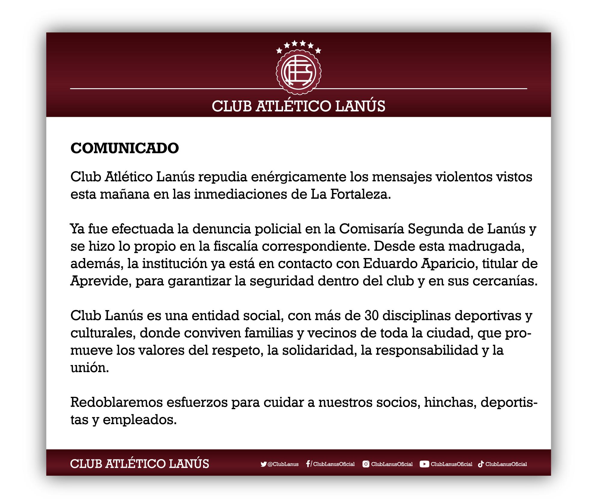 ¡Lanús bajo amenaza! Después de otra derrota en Argentina: “Ganen o caminan”, ¿qué más dicen las advertencias?