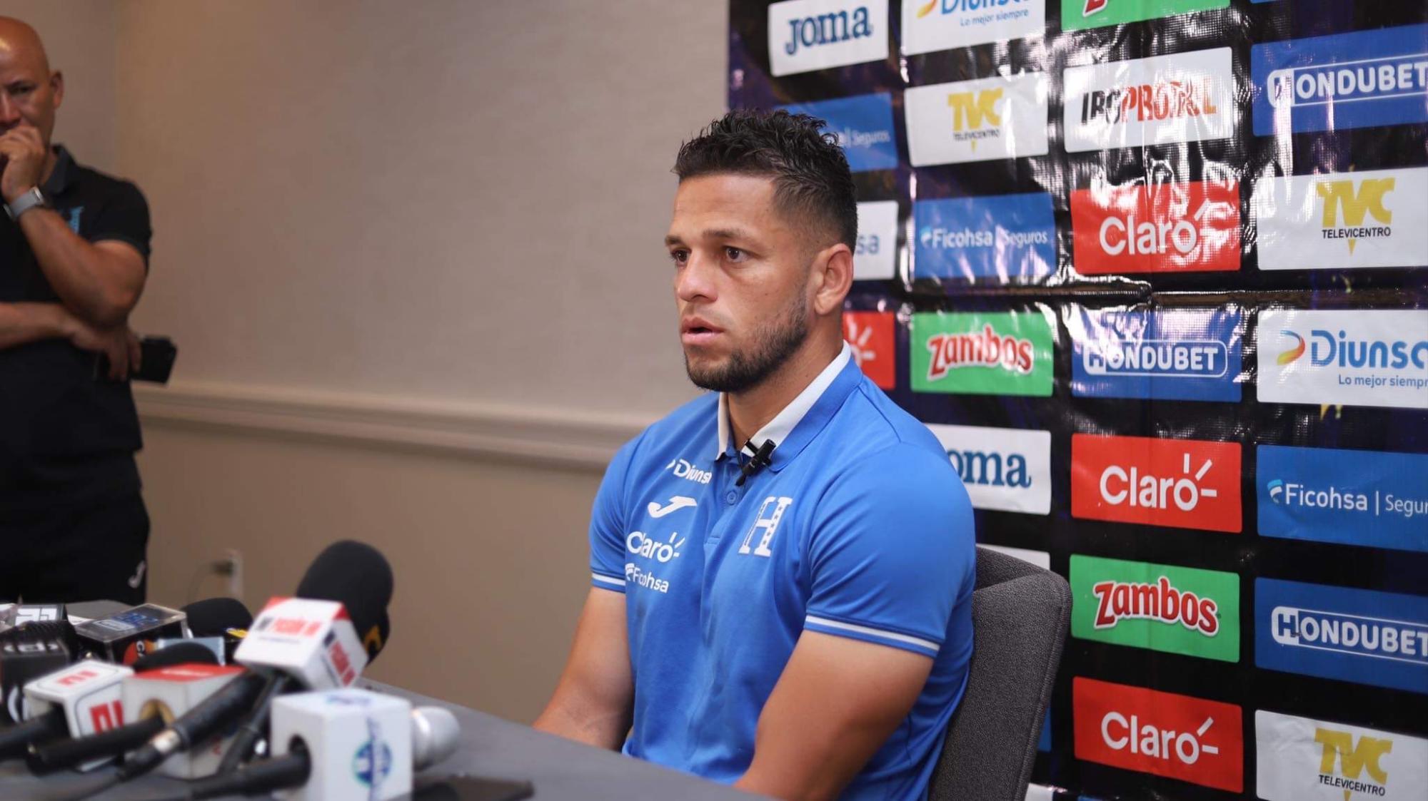 Marcelo Santos habló por Honduras previo a medirse a Qatar en Arizona. FOTOS: Mauricio Ayala