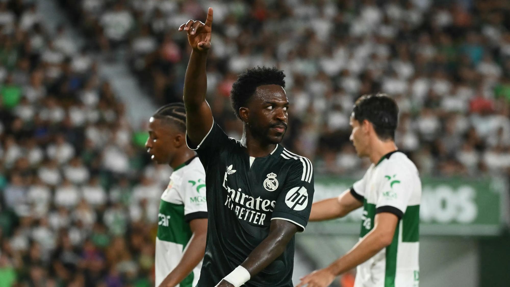 Vinicius busca aparecer en el derbi y darle los tres puntos al Real Madrid antes de la fecha FIFA.