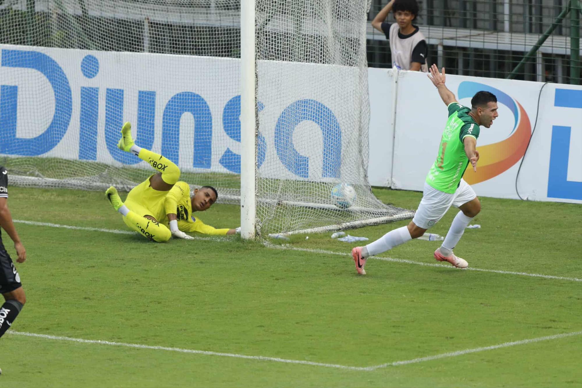 Marathón le pega a Motagua con gol de Nicolás Messiniti y lo rezaga en la tabla de posiciones de Liga Nacional