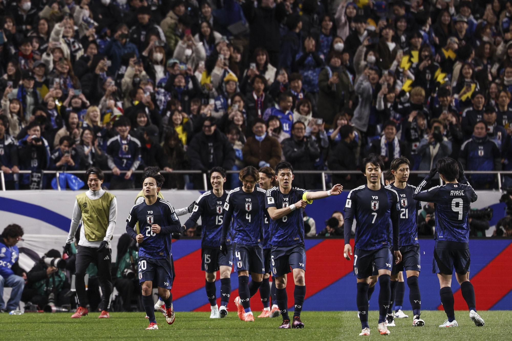 La selección japonesa cumplió de local y se clasifica al Mundial-2026.