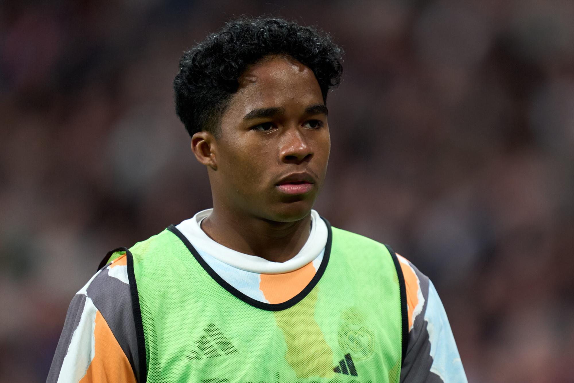 Endrick no habría compartido la decisión del Real Madrid en darle la '9' a Gonzalo García.