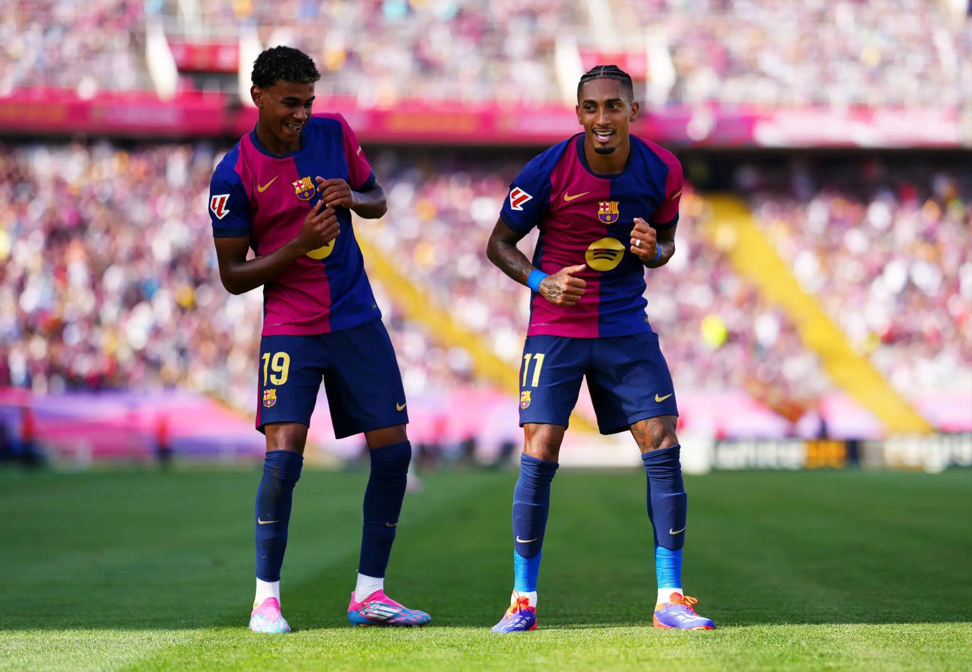 Raphinha eligió a Lamine Yamal como el heredero al trono de Messi y Cristiano Ronaldo.