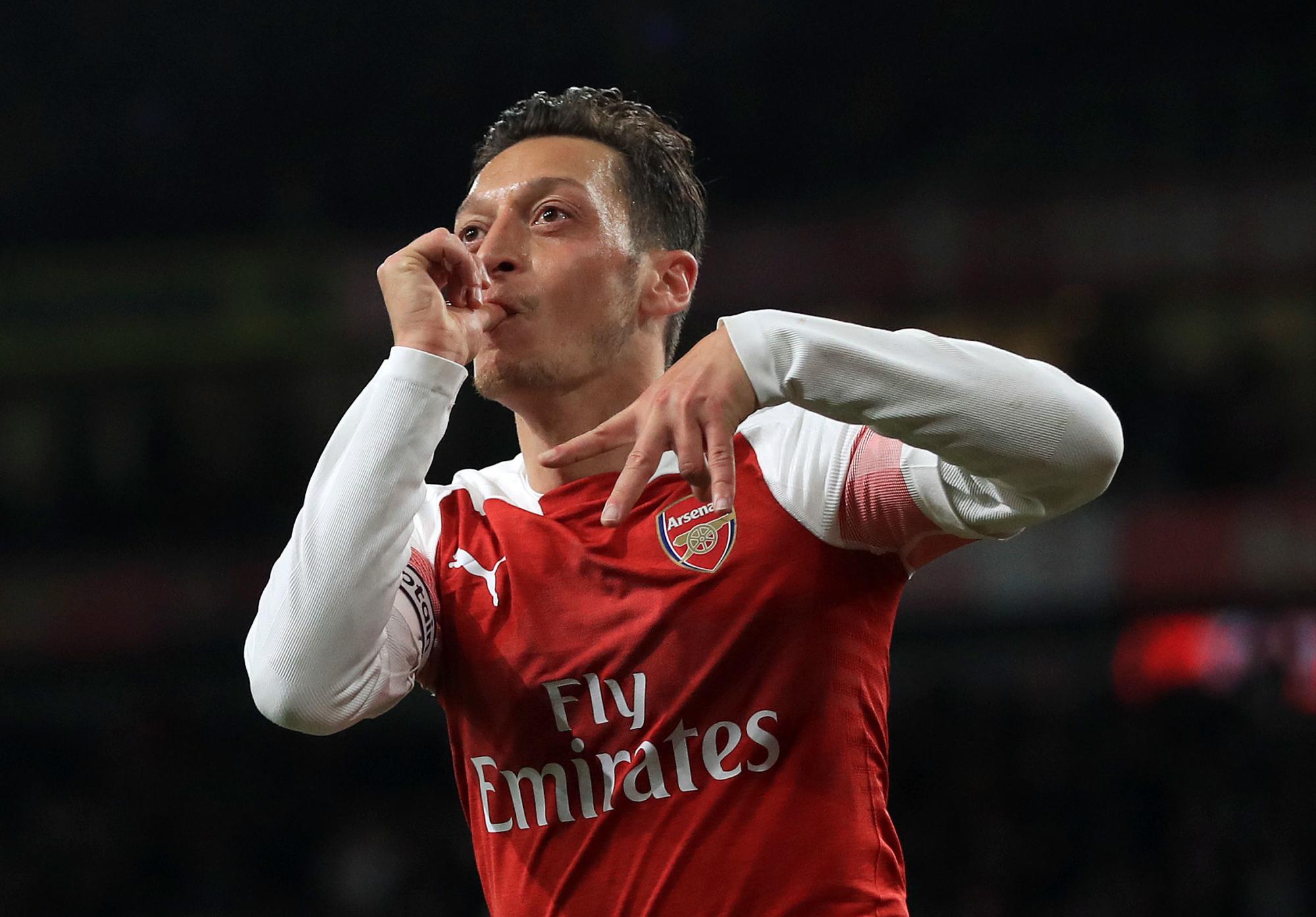 Tras marcharse del Real Madrid, Ozil llegó al Arsenal para volver a demostrar su talento.