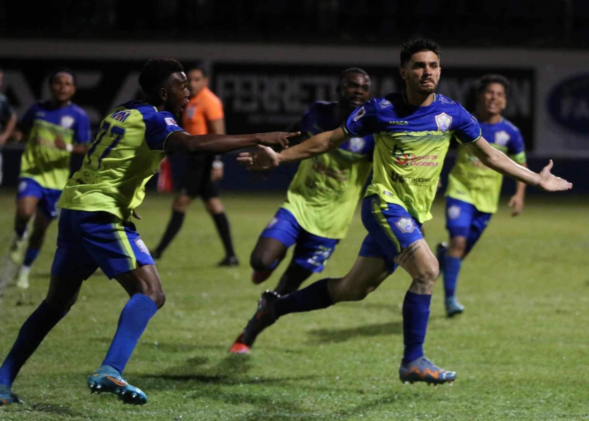 El argentino Pablo Soda fue el héroe del Olancho. Anotó al 90 para darle el triunfo 1-0 ante Marathón.