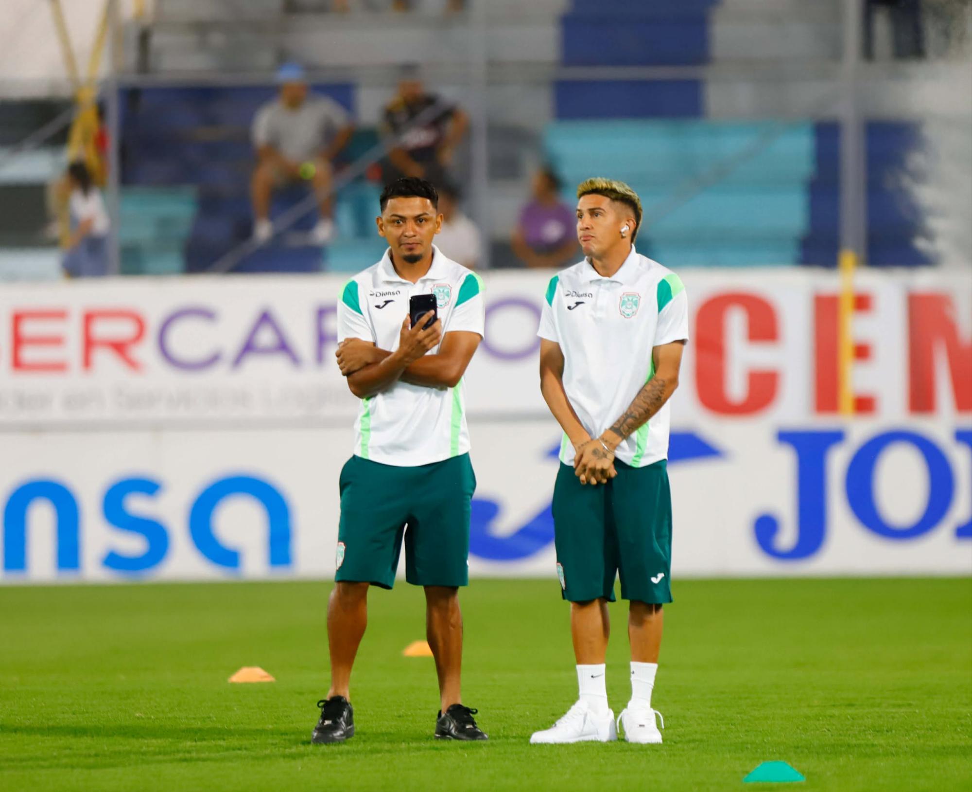 Marathón ya se instaló en el estadio sampedrano listos para la batalla.