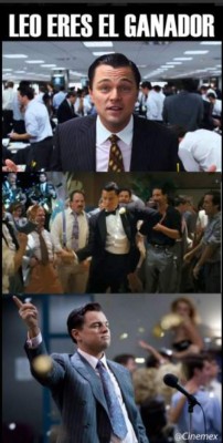 Leonardo DiCaprio, protagonista de los memes tras ganar su primer Oscar