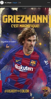 Así es Erika Choperena, la esposa de Griezmann, nuevo jugador del Barcelona