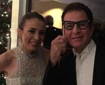 Salvador Nasralla selló su amor con Iroshka Elvir.