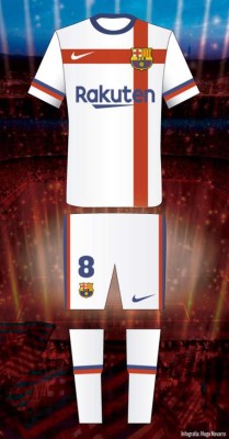 Sorpresa: La camiseta blanca que el Barcelona prohibió a Nike