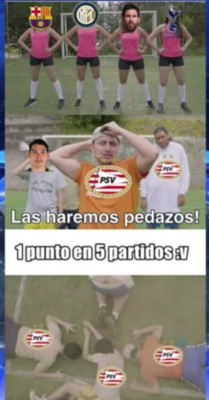 Memes Champions: Humillan al mexicano 'Chucky' Lozano tras derrota ante el Barça